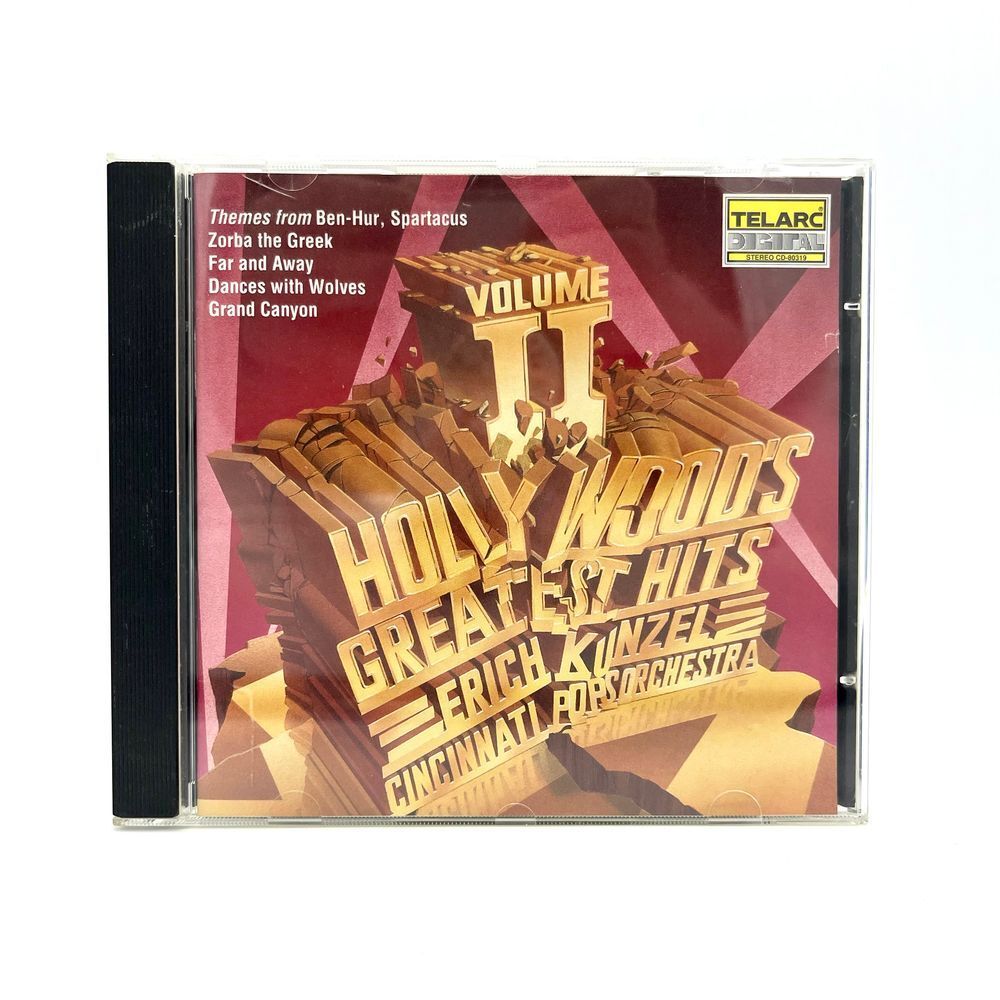 Telarc Hollywood's Greatest Hits Vol II Cincinnati Pops Orchestra‎ Classical CD